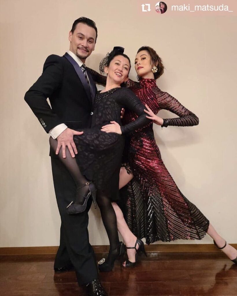 ゴンサロ・クエッショと米倉涼子